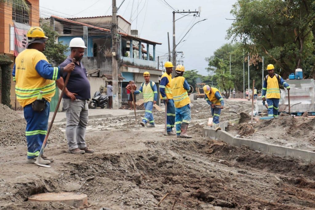 MUVI avança em São Gonçalo: 86% das obras já estão concluídas