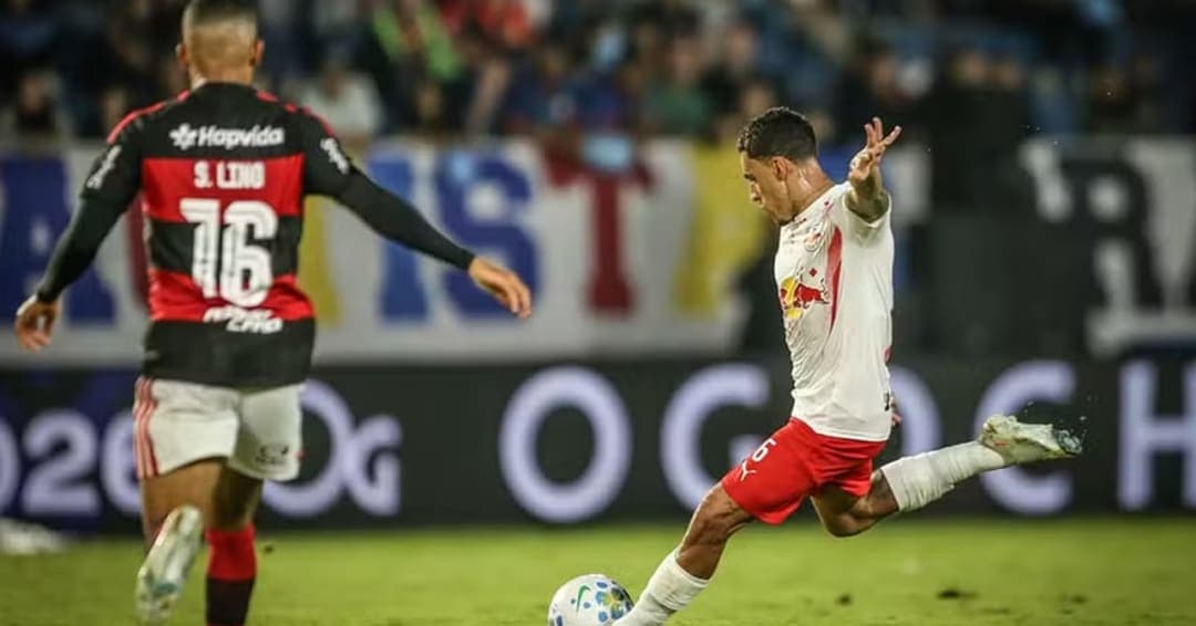 Flamengo é dominado pelo Bragantino e sofre dura derrota por 3 a 0 no Brasileirão