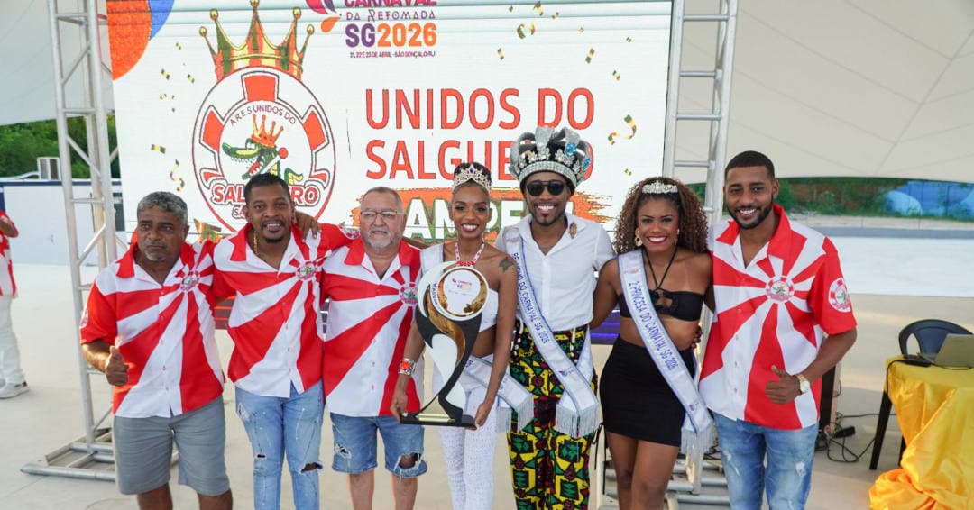 Unidos do Salgueiro é campeã do Carnaval da Retomada 2026 em São Gonçalo